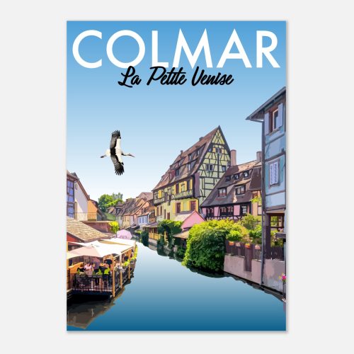 Affiche Petite-Venise Colmar – Alsace Affiche Petite-Venise Colmar – Alsace