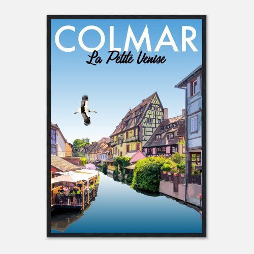 Affiche Colmar Petite-Venise – Alsace Affiche Colmar Petite-Venise – Alsace